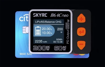 SkyRC B6AC Neo černá nabíječka RC baterií