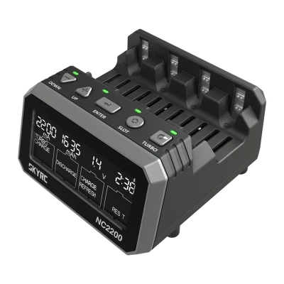 SkyRC NC2200 černo-šedá AA/AAA nabíječka baterií