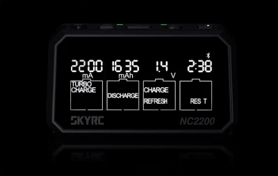 SkyRC NC2200 černo-šedá AA/AAA nabíječka baterií