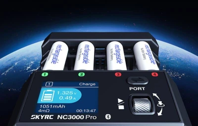SkyRC NC3000 Pro tmavě šedá nabíječka baterií