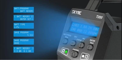 Skyrc Nabíječka T200 2 x 100 W