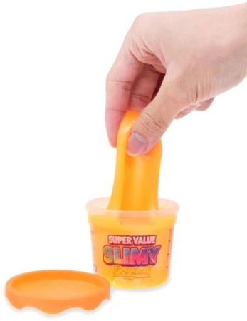 Slimy sliz farebný zábavný Original 112g rôzne farby v kelímku