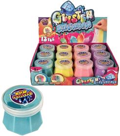 Sliz Diamond natahovací zábavná hmota strečová v kelímku 4 barvy Sliz Diamond natahovací zábavná hmota strečová v kelímku 4 barvy