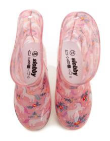 Cortina.be Slobby 166-0030-T1 růžové dětské gumáčky