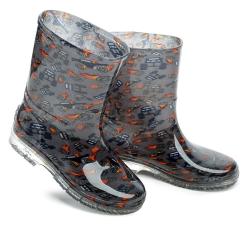 Cortina.be Slobby 166-0032-T1 sivé detské gumáky