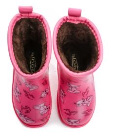 Cortina.be Slobby 166-1009-T1 růžové zimní gumáčky