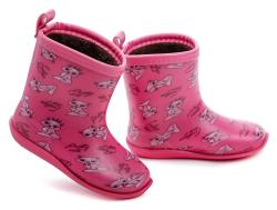 Cortina.be Slobby 166-1009-T1 růžové zimní gumáčky