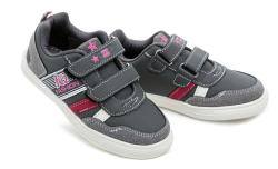Cortina.be Slobby 171-0003-T1 šedo růžové dětské tenisky