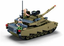 Sluban ARMY Bitevní tank M1 322 dílků + 2 figurky (stavebnice)