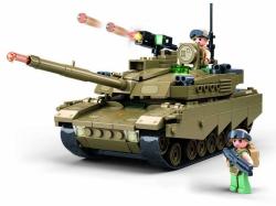 Sluban ARMY Bitevní tank M1 322 dílků + 2 figurky (stavebnice)