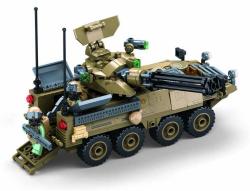 Sluban ARMY Transporter OEF Stryker ADS 320 dílků + 3 figurky (stavebnice)