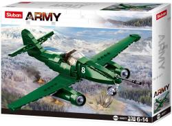 SLUBAN ARMY WWII Stíhací letoun ME 262 338 dílků + 1 figurka (stavebnice) SLUBAN ARMY WWII Stíhací letoun ME 262 338 dílků + 1 figurka (stavebnice)