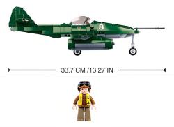 SLUBAN ARMY WWII Stíhací letoun ME 262 338 dílků + 1 figurka (stavebnice)