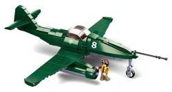 SLUBAN ARMY WWII Stíhací letoun ME 262 338 dílků + 1 figurka (stavebnice)