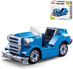 Sluban Builder Modrý kabriolet auto veterán 44 dílků (stavebnice)