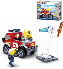 Sluban Fire Auto off-road s vodním dělem 192 dílků + 2 figurky (stavebnice) Sluban Fire Auto off-road s vodním dělem 192 dílků + 2 figurky (stavebnice)