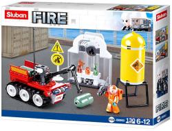 Sluban Fire Dálkově ovládaný robot 130 dílků + 1 figurka (stavebnice)