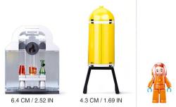 Sluban Fire Dálkově ovládaný robot 130 dílků + 1 figurka (stavebnice)