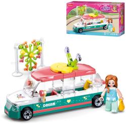 Sluban Girls Dream Auto limuzína 117 dílků + 1 figurka (stavebnice)