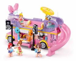 Sluban Girls Dream Autobus hudební karavan 412 dílků + 4 figurky (stavebnice)