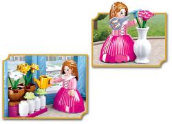 Sluban Girls Dream Dobové květinářství 154 dílků + 1 figurka (stavebnice)