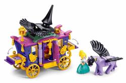 Sluban Girls Dream Kočár s jednorožcem 287 dílků + 4 figurky (stavebnice)