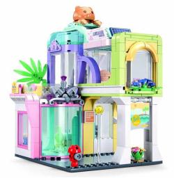 Sluban Metropolis Hotel Crown 435 dílků + 4 figurky (stavebnice)