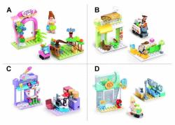 Sluban Metropolis Kadeřnictví 105 dílků + figurka (stavebnice)