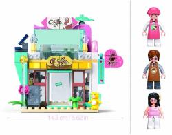 Sluban Metropolis Kavárna 241 dílků + 3 figurky (stavebnice)