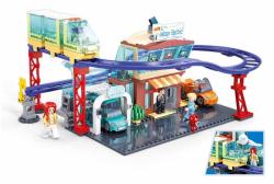 Sluban Metropolis Prodejna elektrovozů 379 dílků + 4 figurky (stavebnice)