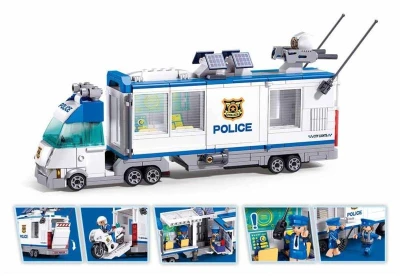 Sluban Metropolis Zásahová jednotka Polícia 510 dielikov + 4 figúrky (stavebnica)