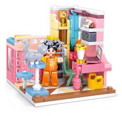 Sluban Mini Handcraft Dětský pokoj 210 dílků + 1 figurka (stavebnice)