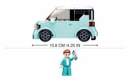 Sluban Mini Handcraft MiniQ Modré auto 236 dílků + 1 figurka (stavebnice)