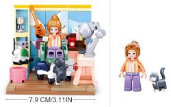 Sluban Mini Handcraft Studentský pokoj 216 dílků + 1 figurka (stavebnice)