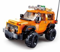Sluban Model Bricks Auto americký vůz SUV 302 dílků + 1 figurka (stavebnice)