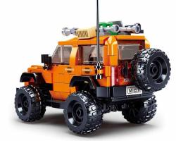 Sluban Model Bricks Auto americký vůz SUV 302 dílků + 1 figurka (stavebnice)