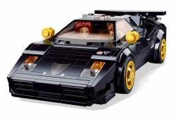Sluban Model Bricks Auto italský černý sporťák 254 dílků + 2 figurky (stavebnice) Sluban Model Bricks Auto italský černý sporťák 254 dílků + 2 figurky (stavebnice)