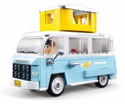 Sluban Model Bricks Auto obytný vůz TS-2 265 dílků + figurka (stavebnice)