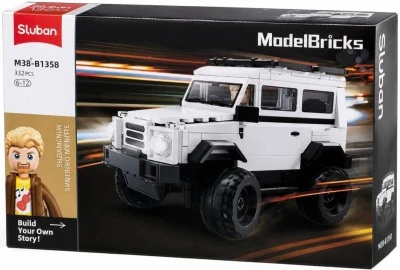 Sluban Model Bricks Auto off-road třídy G 332 dílků + figurka (stavebnice)