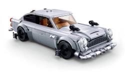 SLUBAN Model Bricks Auto tajného agenta 325 dílků + 1 figurka 2v1 (stavebnice)