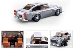SLUBAN Model Bricks Auto tajného agenta 325 dílků + 1 figurka 2v1 (stavebnice)