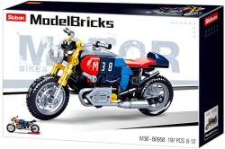 Sluban Model Bricks Motocykl Café Racer 197 dílků (stavebnice)