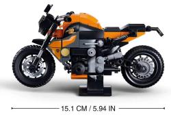SLUBAN Model Bricks Motorka G310 196 dílků (stavebnice)