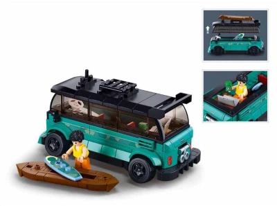 Sluban Model Bricks Surfařský vůz TS-1 276 dílků + figurka (stavebnice)