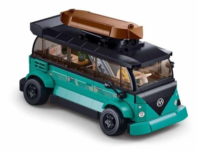 Sluban Model Bricks Surfařský vůz TS-1 276 dílků + figurka (stavebnice)