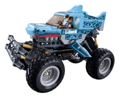 Sluban Power Bricks Auto off-road žralok zpětný chod 273 dílků (stavebnice)