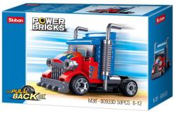 Sluban Power Bricks Tahač auto zpětný chod 50 dílků (stavebnice)
