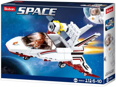 Sluban Space Vesmírná loď Saturn 115 dílků + 1 figurka (stavebnice) Sluban Space Vesmírná loď Saturn 115 dílků + 1 figurka (stavebnice)