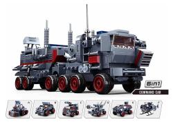 Sluban Space War Hlídkový vrtulník 107 dílků + 1 figurka 6v1 (stavebnice)