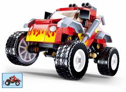 Sluban Town Auto červené závodní off-road 150 dílků + 1 figurka (stavebnice)